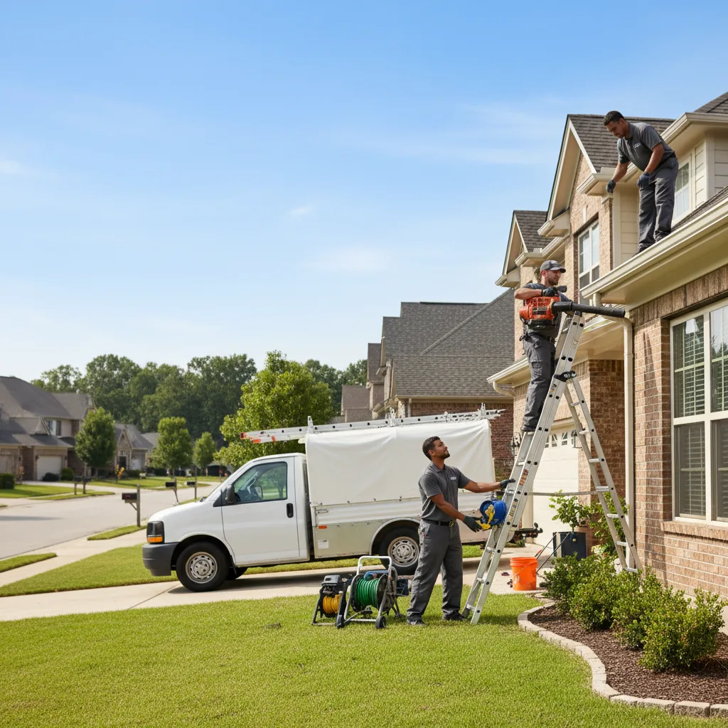 Home Gutter Service in Huntsville, OH near me